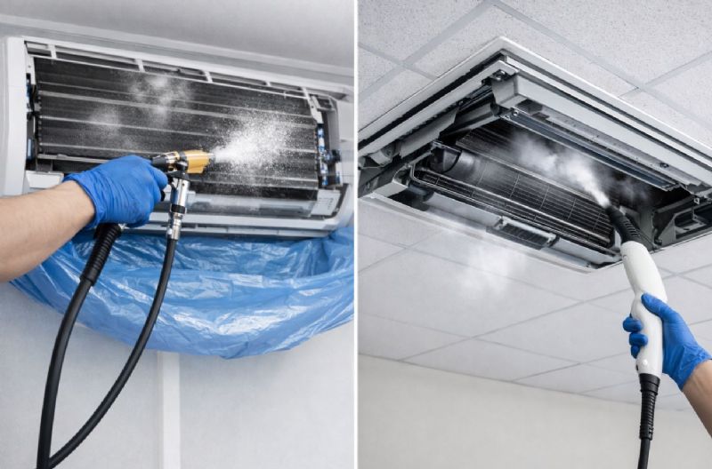 左營冷氣清洗推薦：分離式、吊隱式空調清洗一次搞定